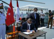 3 Petinggi Turki Dijamu di Atas Geladak KRI Sultan Iskandar Muda