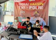 534 Orang Lakukan Vaksinasi di Gerai Presisi Polda Sumbar