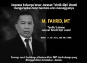 Unand Berduka, 2 Dosen dan 2 Tendik Meninggal Dunia