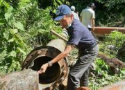 Dewas dan Dirut Tinjau Langsung Perbaikan Pipa PDAM