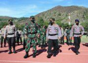 TNI- Polri Apel Pengamanan Sukses kan PON XX Papua