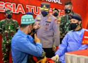 Kapolri: Sinergitas TNI-Polri akan Wujudkan Kekebalan Komunal