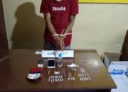Polres Pariaman Bekuk MH dengan 33 Paket Sabu di Sungai Limau