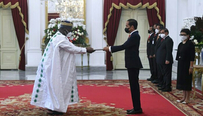 9 Duta Besar Negara Sahabat Serahkan Surat Kepercayaan