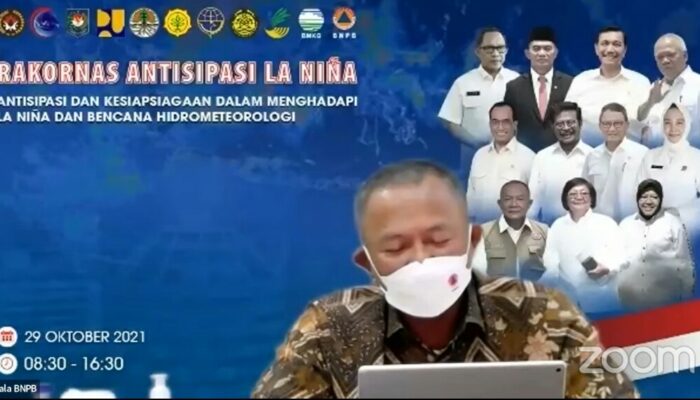Antisipasi La Nina, BNPB Tekankan Mitigasi dan Kesiapsiagaan
