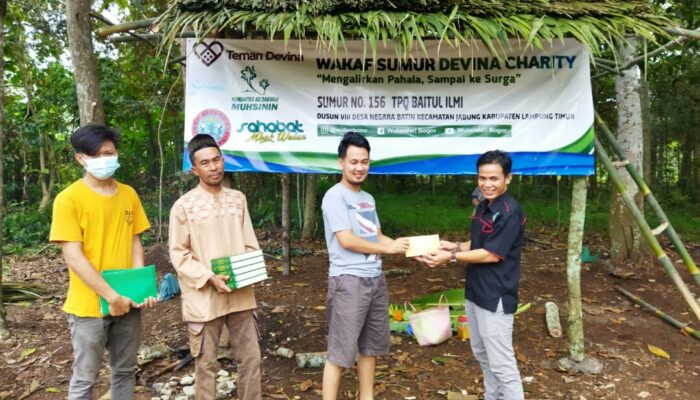 IWO Lamtim Serahkan Pembangunan Rumah Tafidz