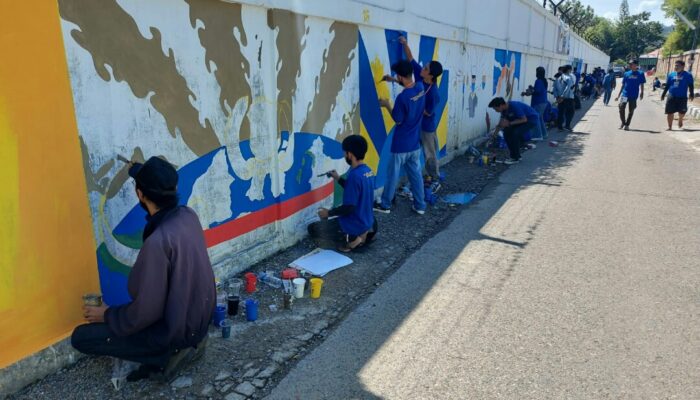 Ini Pemenang Bhayangkara Mural Festival Piala Polda Sumbar
