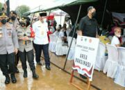 Pecepatan Vaksinasi, Panglima dan Kapolri Tinjau Sumdarsin di Padang