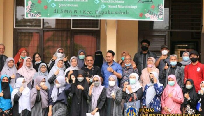 Jurusan Biologi UNP Lakukan Pengabdian di SMAN 1 Payakumbuh