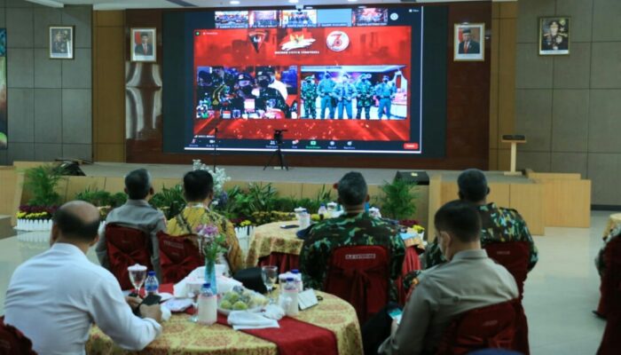 Polda Sumbar Ikuti HUT Korps Brimob ke 76 secara Virtual
