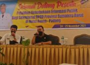 Kominfotik Gelar Pelatihan KIP Bagi Sekretariat DPRD Sumbar