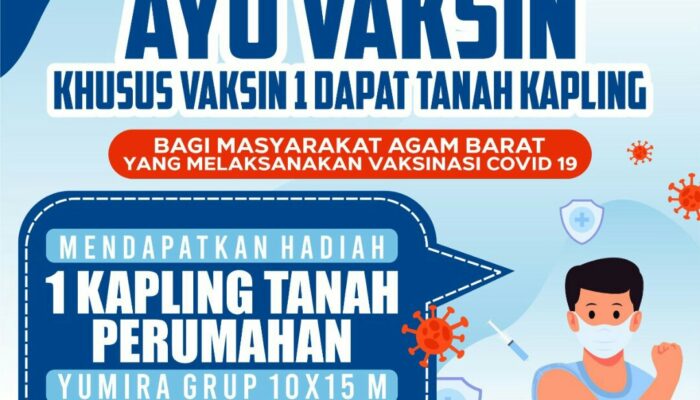 Ayo Vaksin, Polres dan Pemkab Agam Sediakan Grand Prize Tanah Kavling