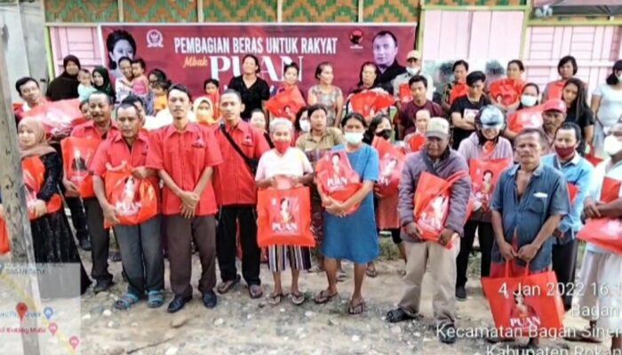 Peduli Warga Terdampak Covid, Effendi Bagikan 2 Ton Beras