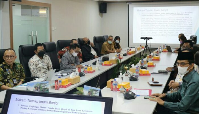 Bertemu Dirjen Kebudayaan, Audy Bahas Situs Budaya