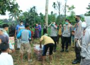 Humas dan Kabid Dokkes Polda Sumbar Bantu Korban Gempa