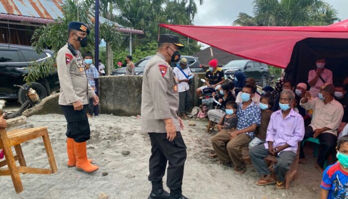 Wakapolda Sumbar tinjau Lokasi Pengungsi Gempa Pasaman