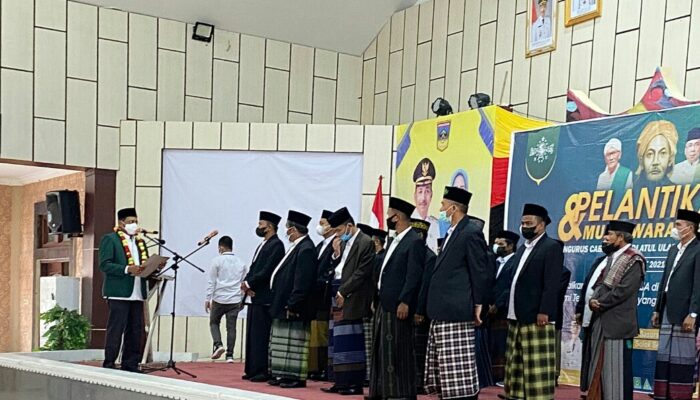 Prof Ganefri Lantik Pengurus NU Cabang Solsel