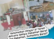 JPS Undang Simpati Donasi Peduli Pelajar Tanah Bencana