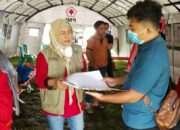 Pasca Gempa, Polres Pasaman Perhatikan Kesehatan Warga di pengungsian