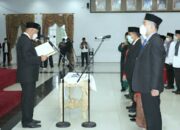 Gubernur Mahyeldi Lantik Enam Pejabat Pimpinan Tinggi Pratama