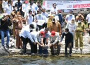 Gubernur Lepas 4 Ribu Ikan Bilih Hasil Pembenihan PT. SP