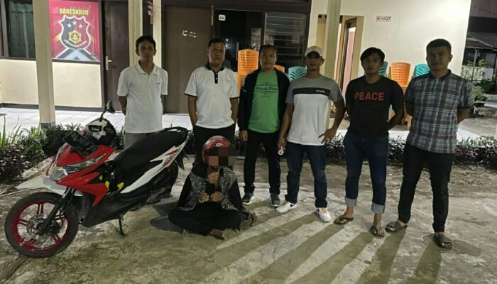 Pelaku Jambret Handphone Dibekuk Polsek Padang Utara