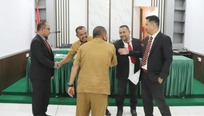 SIP, KISB Bacakan 2 Putusan Mediasi dan Satu Putusan Sela