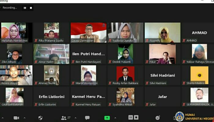 Prodi Magister PPKn FIS UNP Gelar Kuliah Daring Telaah Pembangunan IKN