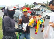 Ramadhan, Briptu Fandri Irawan Sisihkan Gaji Buat Berbagi