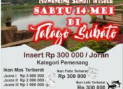 FORM Tantang Para Angler Uji Kehebatan Lomba Mancing di Lintau