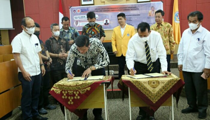 UNP Tanda Tangani MoU dengan 7 Perusahaan Tambang