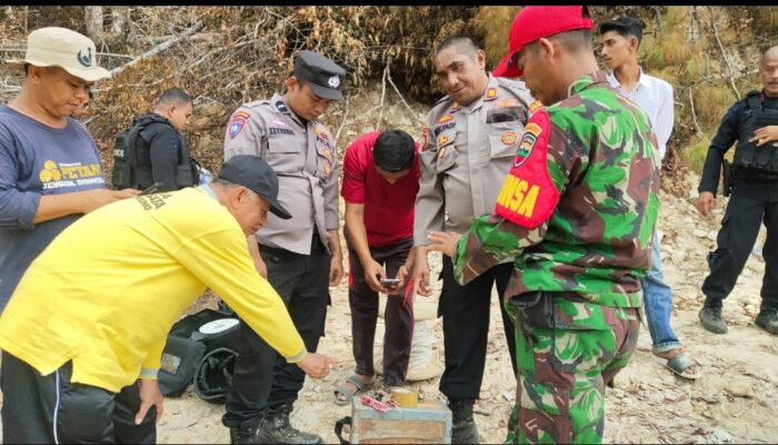 Warga Kupitan Sijunjung Ketemu Mortir Aktif di Perkebunan