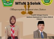 Siswa MTsN 3 Solok Terpilih ke Jakarta Ikuti Jambore Nasional