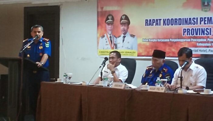 Pemprov Sumbar Siapkan Posko Satgas Hadapi Bencana Karhutla