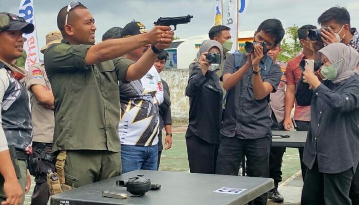 Kepolisian Padang Panjang dan Perbakin Sumbar Gelar Shooting Competition