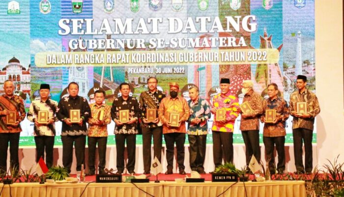 Rakor Gubernur Se- Sumatera, Gubernur Sumbar Sampaikan 4 Usulan