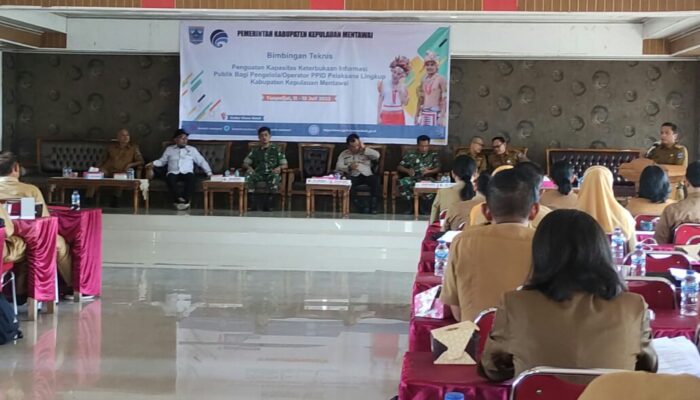 Wujudkan Transparansi Pemkab Mentawai Gelar Bimtek PPID