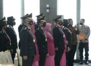 64 Personel Polda Sumbar Laksanakan Wisuda Purnabakti