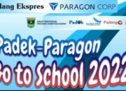 Geliatkan Literasi di Sekolah, Padek- Paragon Gelar Go to School