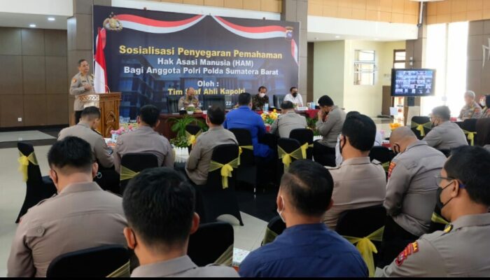 Di Polda Sumbar, Ini Penyampaian Sahli Kapolri