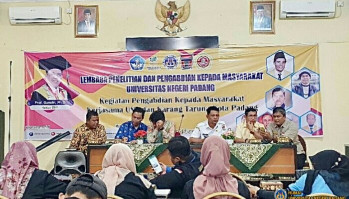 PKM UNP Kerjasama Libatkan Karang Taruna Kota Padang