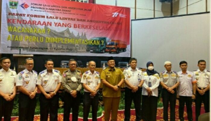 Ditlantas Polda Sumbar dan OPD bahas Kendaraan Bekeselamatan