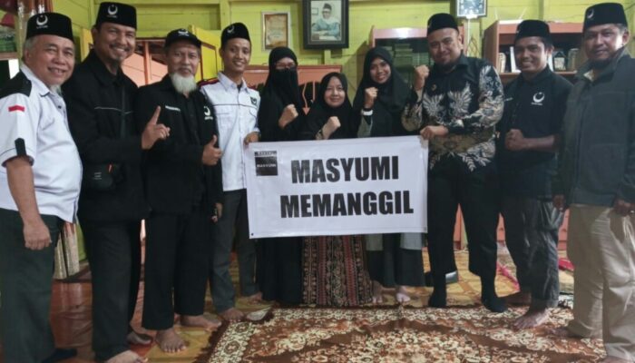 Partai Masyumi Gelar Syukuran dan Deklarasi di Rumah M. Natsir