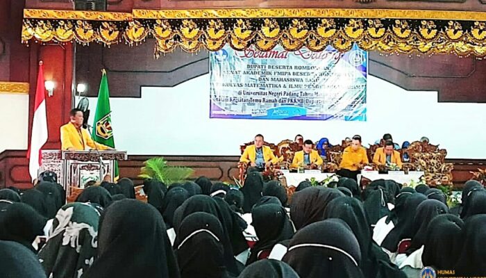 PKKMB, FMIPA UNP Hadirkan Bupati Sijunjung
