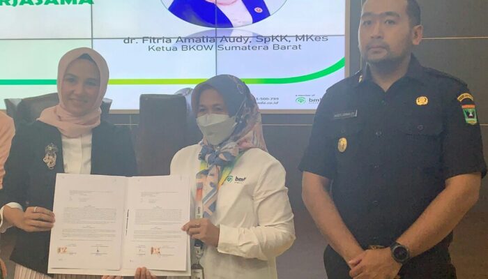 Turunkan Stunting, BKOW Kerjasama Dengan RSU Bunda Padang