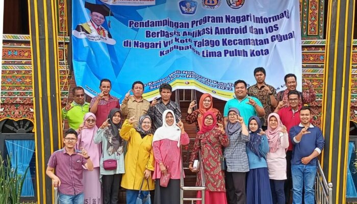 UNP & KI Sumbar Siapkan Nagari VII Koto Talago Nagari Informatif