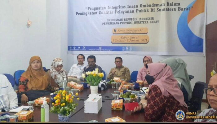 UNP Tawarkan Host Pada Raker Bersama Ombudsman RI & PT