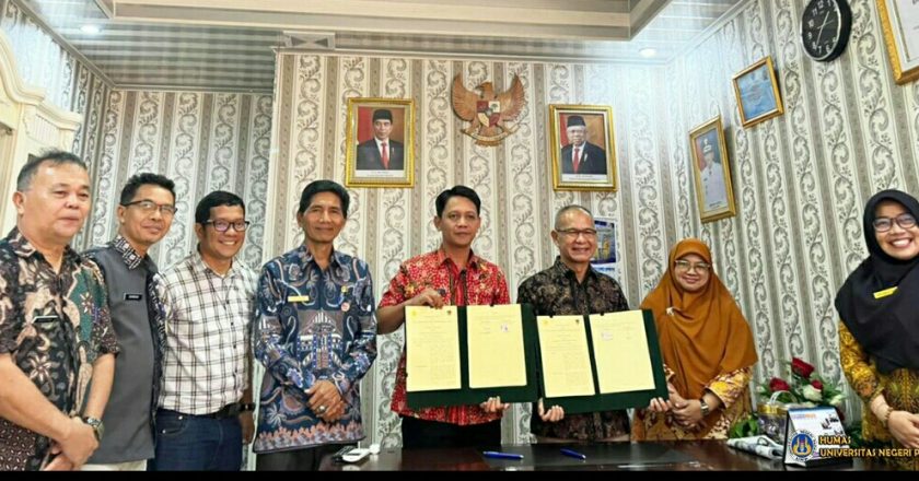 Dekan FPK UNP & Dinsos Padang Buat Perjanjian Kerja Sama