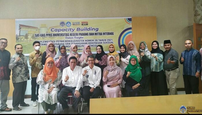 Satgas PPKS UNP Gelar Capacity Building