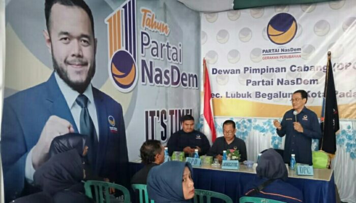 Fadly Amran: Keluarga Besar Partai NasDem Harus Kompak